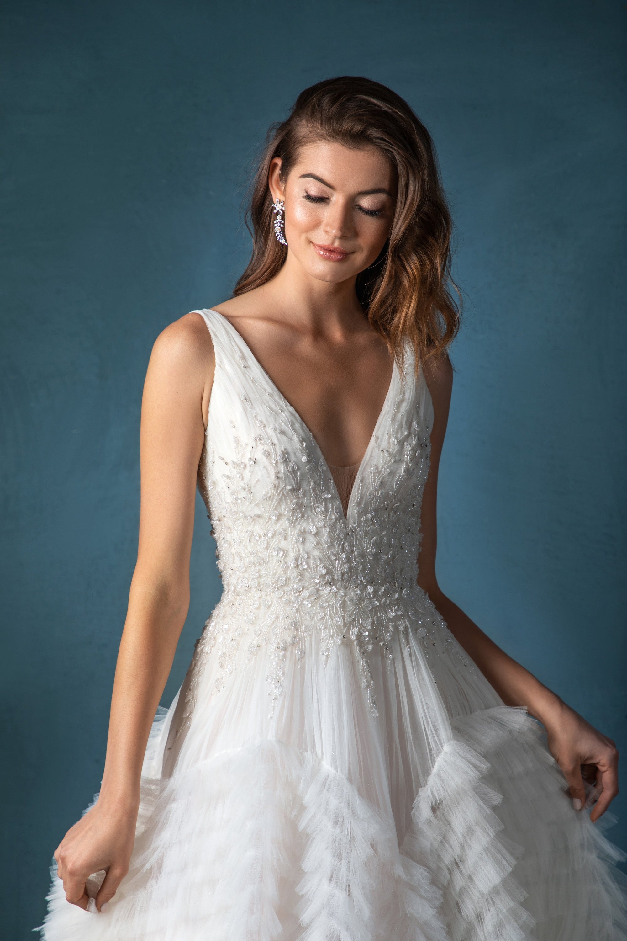 EF968 - Dillon (wholesale) beaded wedding dress Enaura bridal