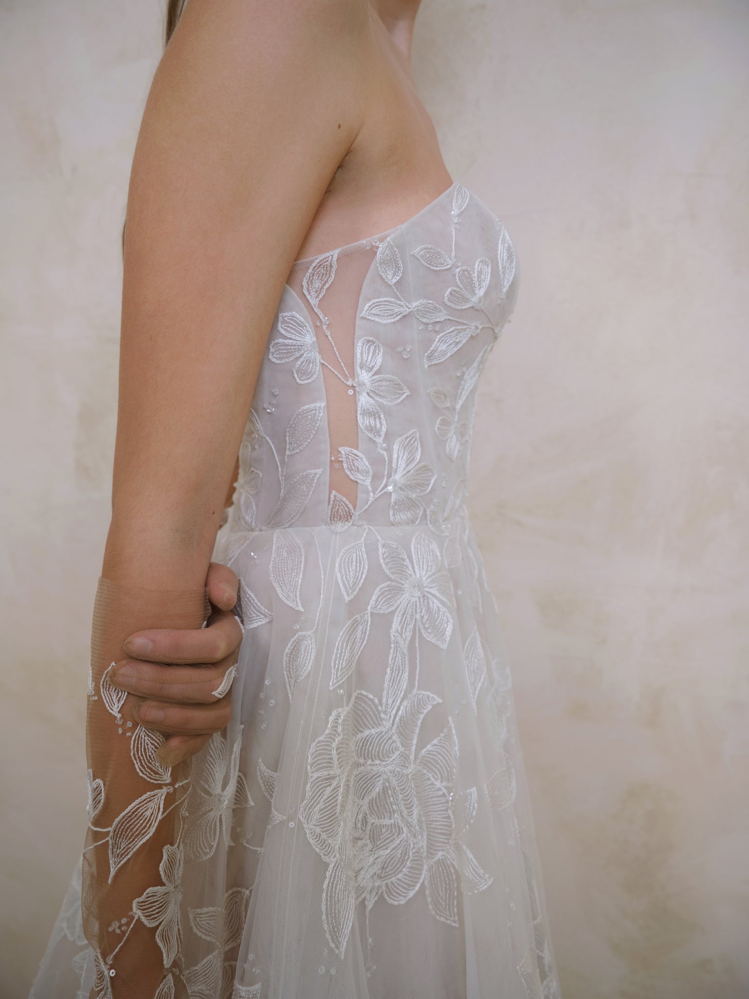 Esme beaded wedding dress Enaura bridal