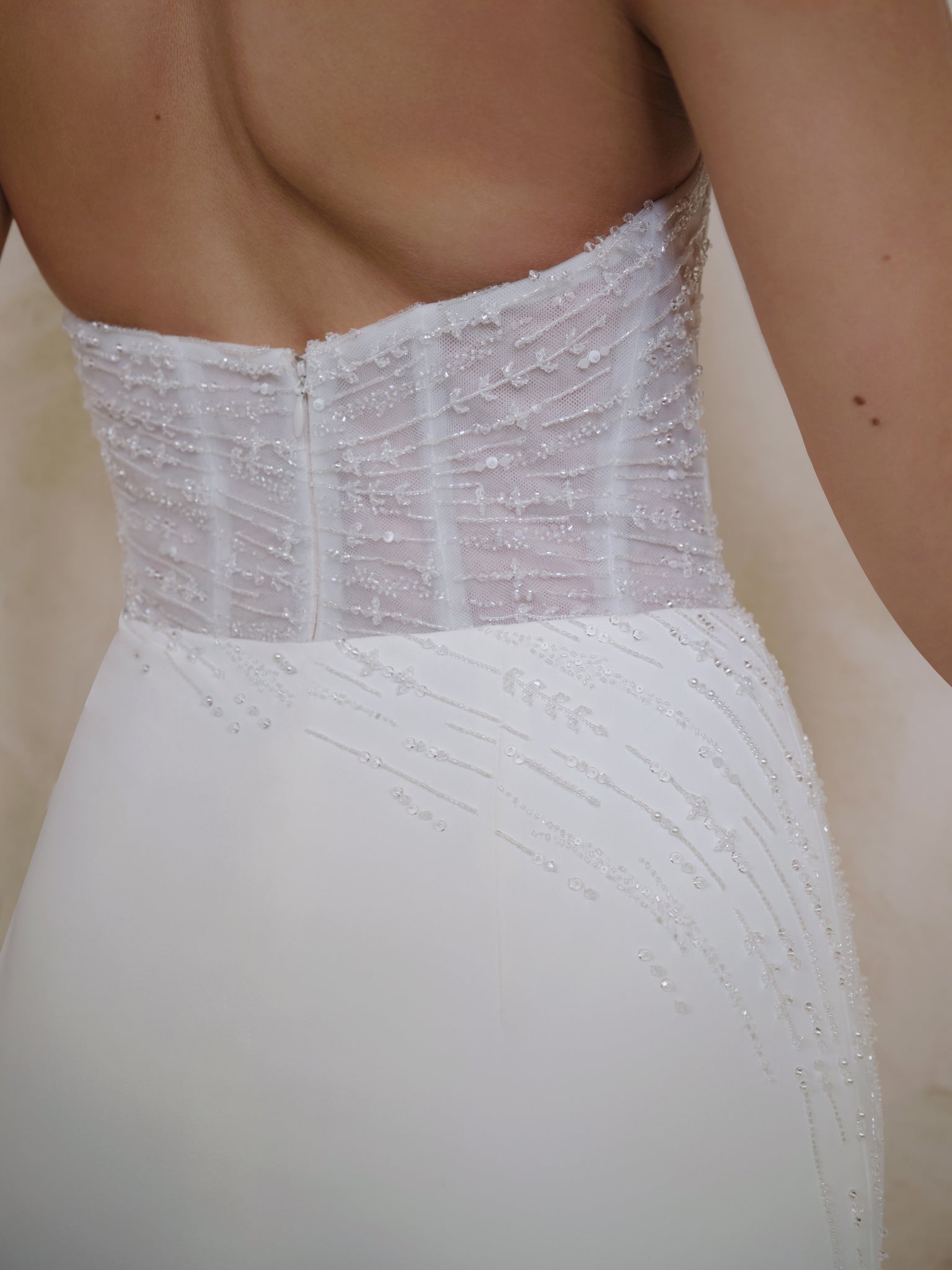 Shea beaded wedding dress Enaura bridal