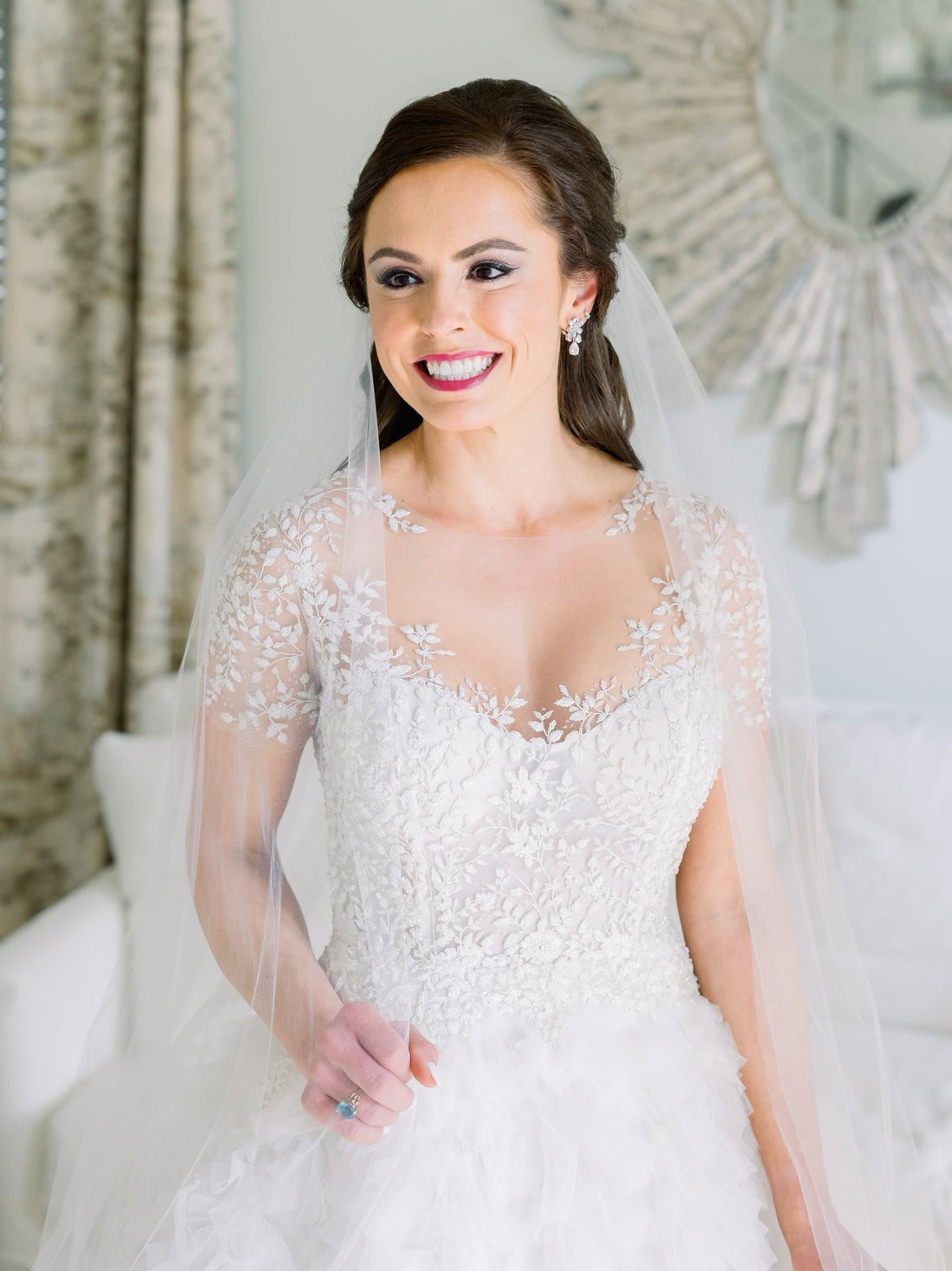 Crystal in Ophelia Gown