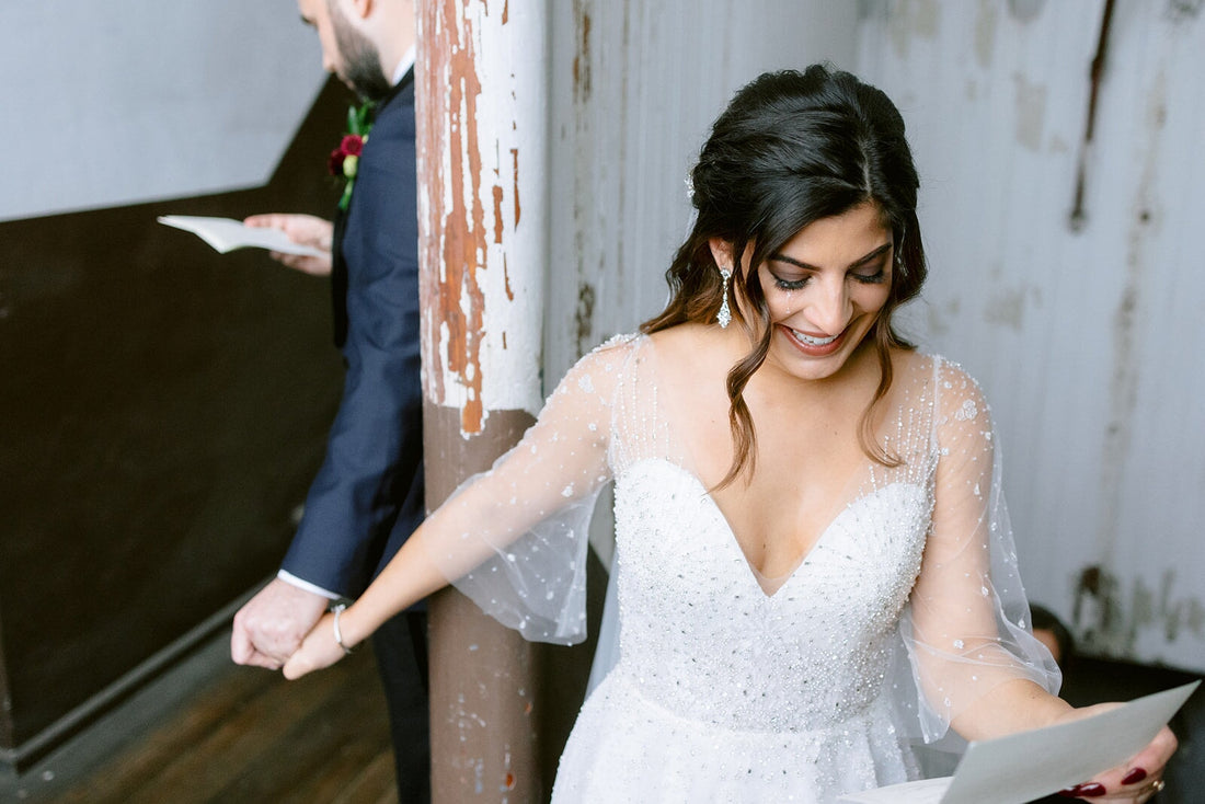 Adriana Wearing the Stella Gown