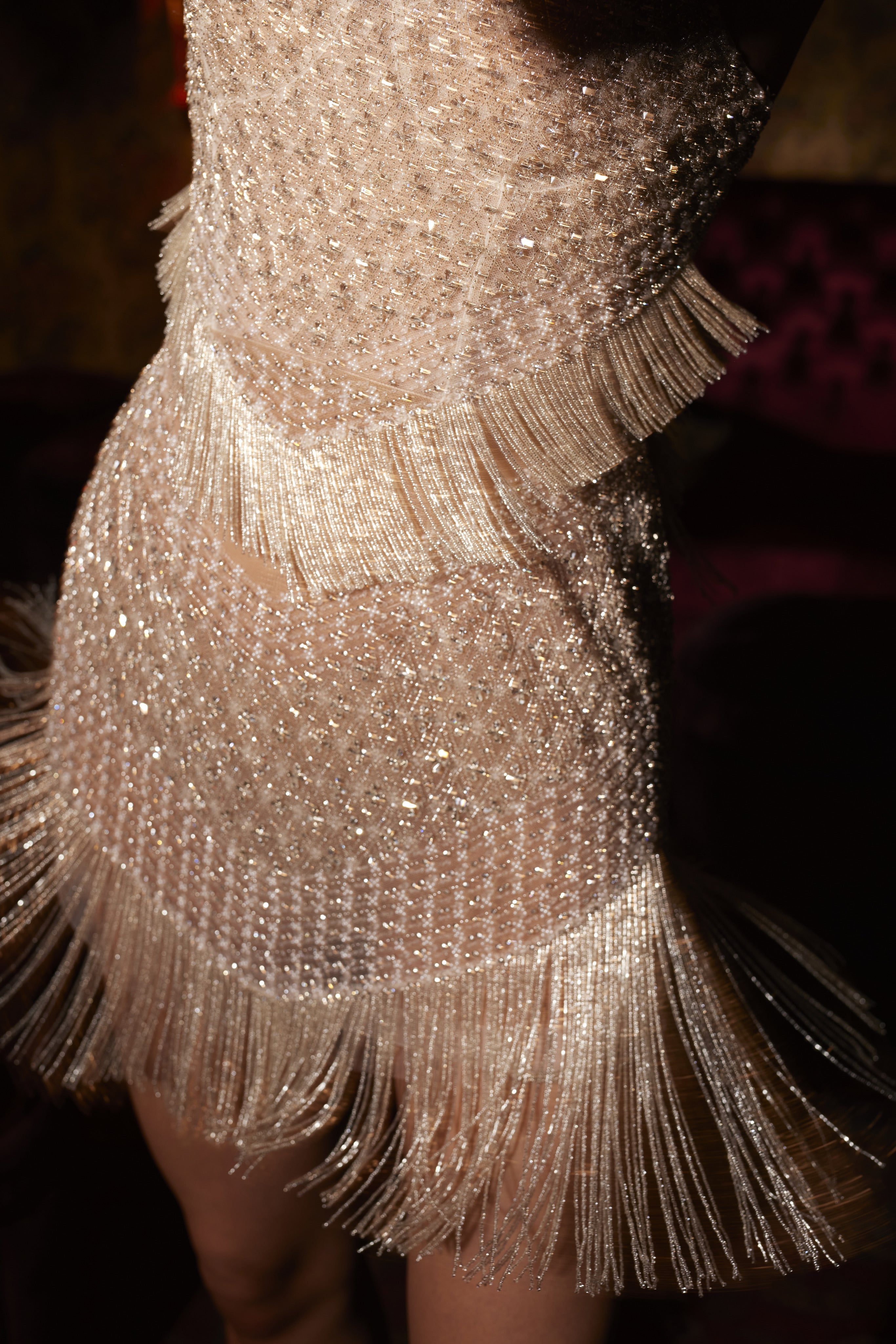 Dolly | Fringe Mini Dress by Enaura