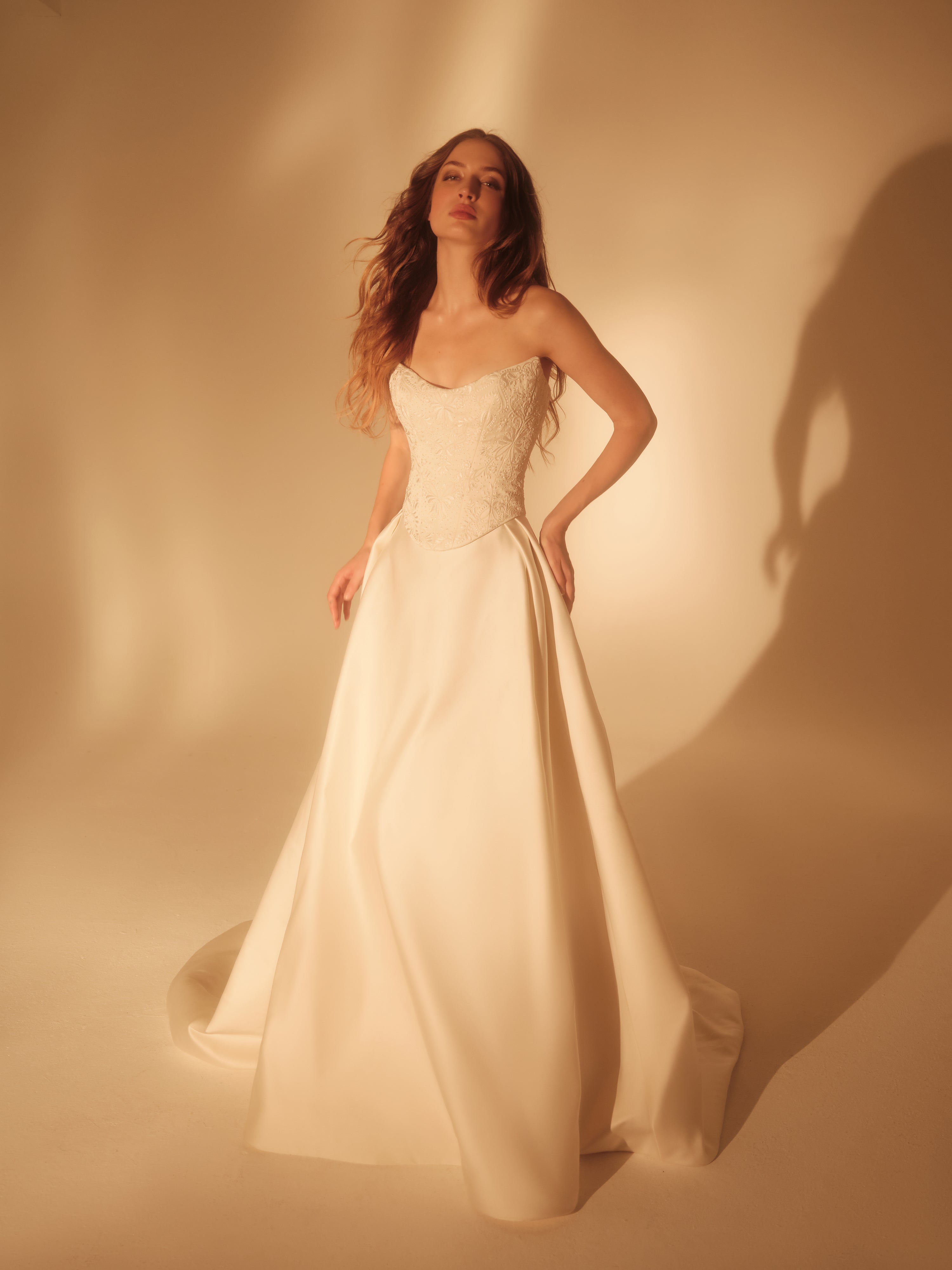 orange white wedding dresses Boho Wedding Dress White Orange Ombre Wedding Gowns Deep V-neck Sleeveless Chiffon Bridal Dress sambridal Online Store Powered by Storenvy