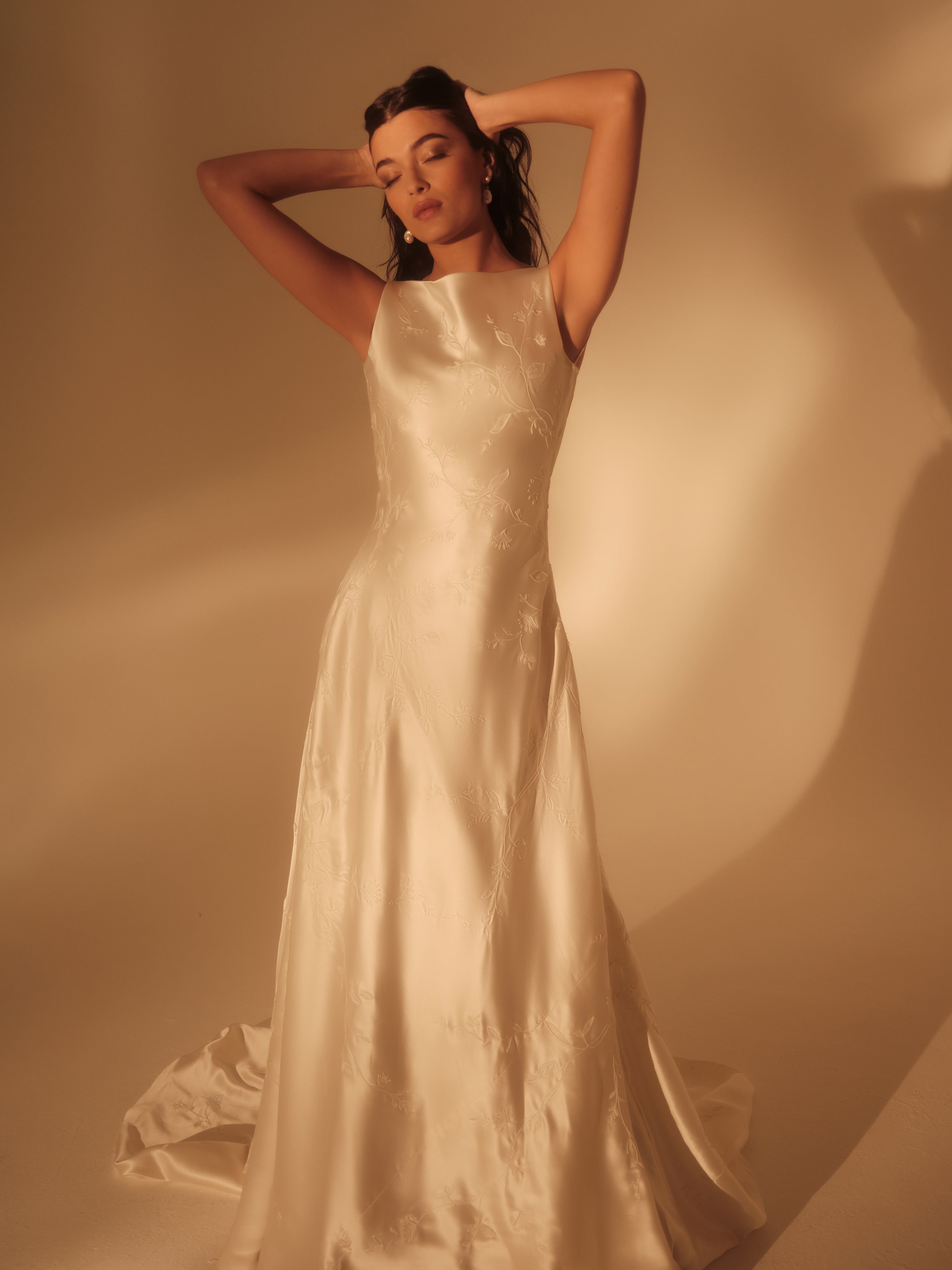 romi silk dress Romi
