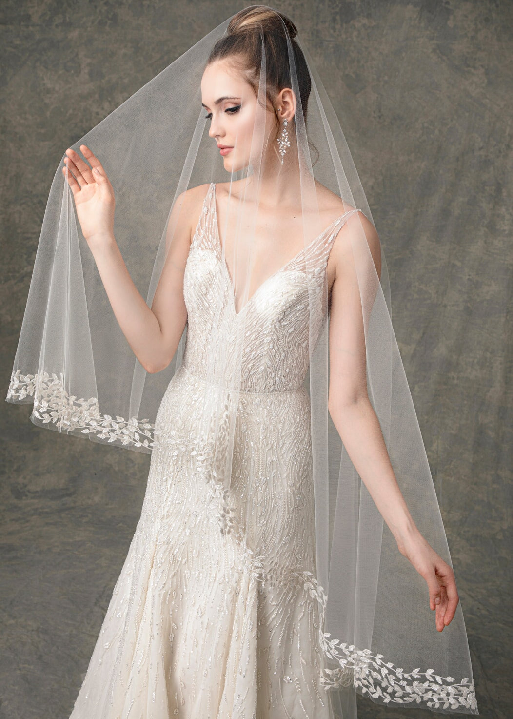BV1917 beaded wedding dress Enaura bridal