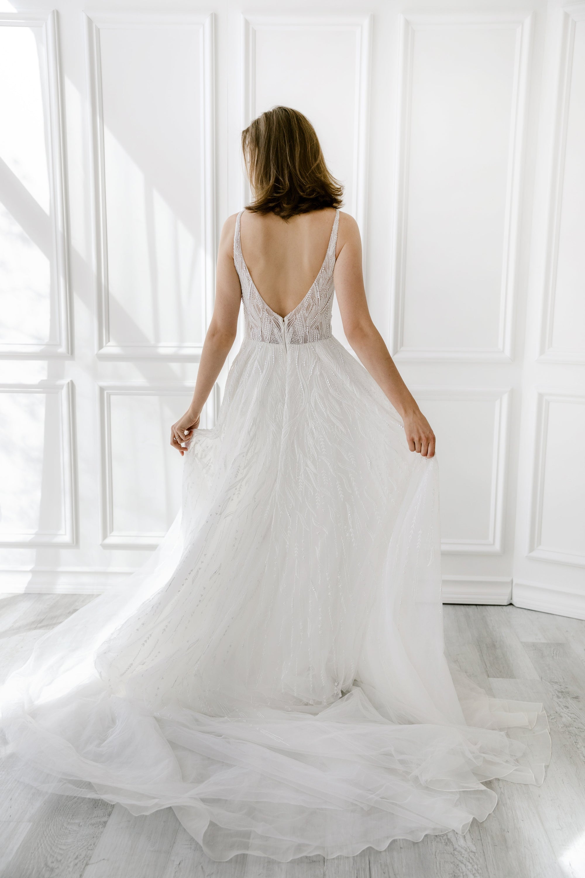 EF1050 - Margo beaded wedding dress Enaura bridal