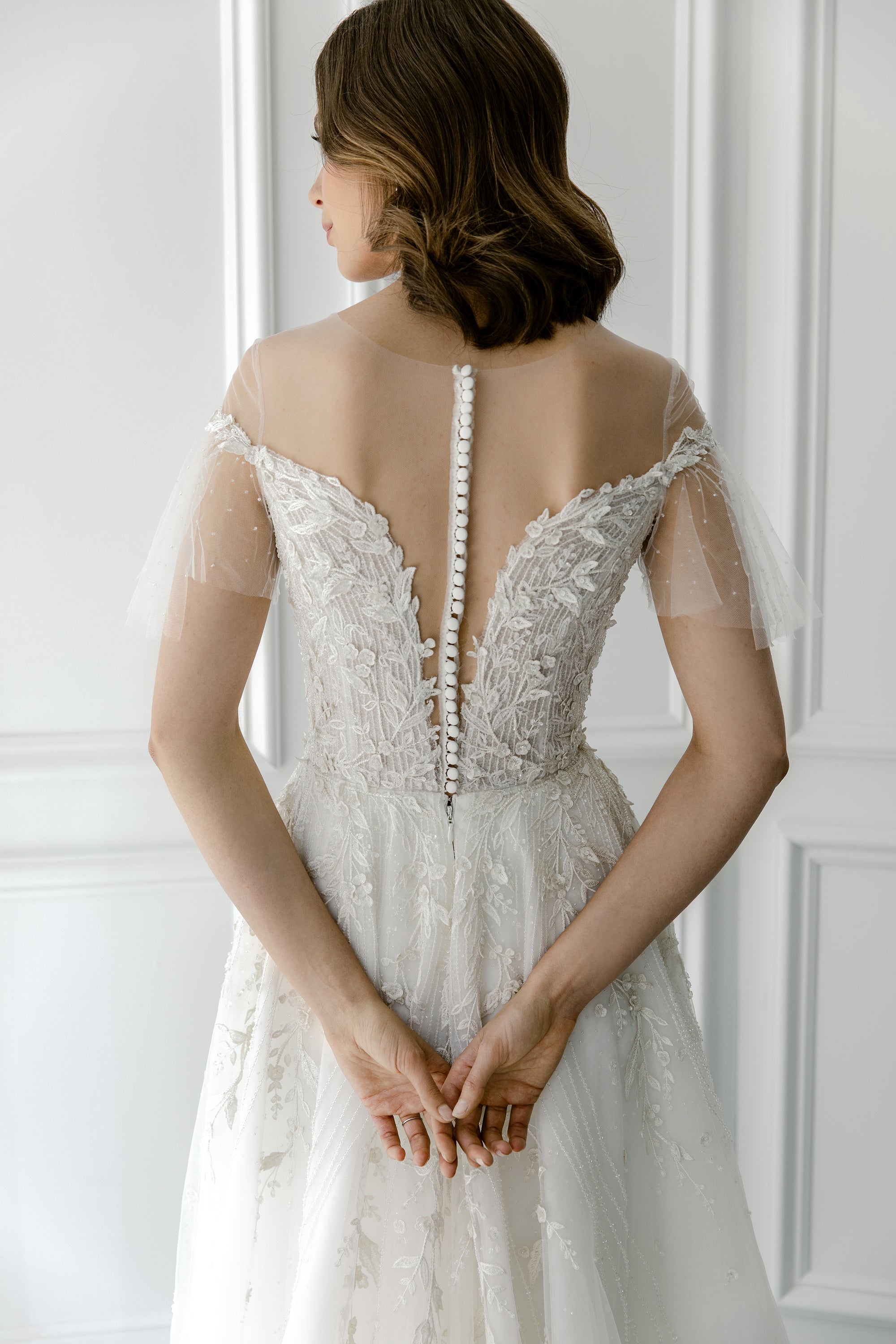 EF1058 - Viola beaded wedding dress Enaura bridal