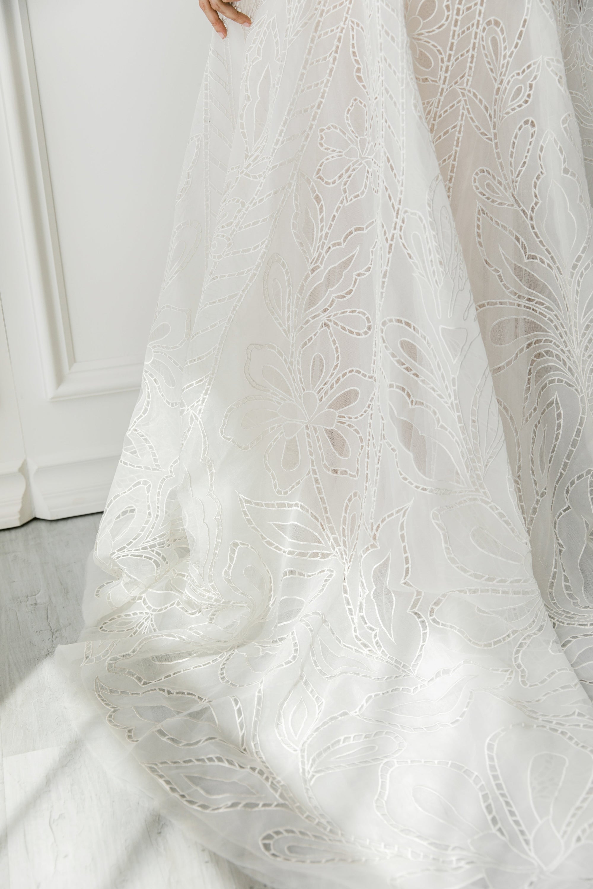 EF1061 - Lotus beaded wedding dress Enaura bridal