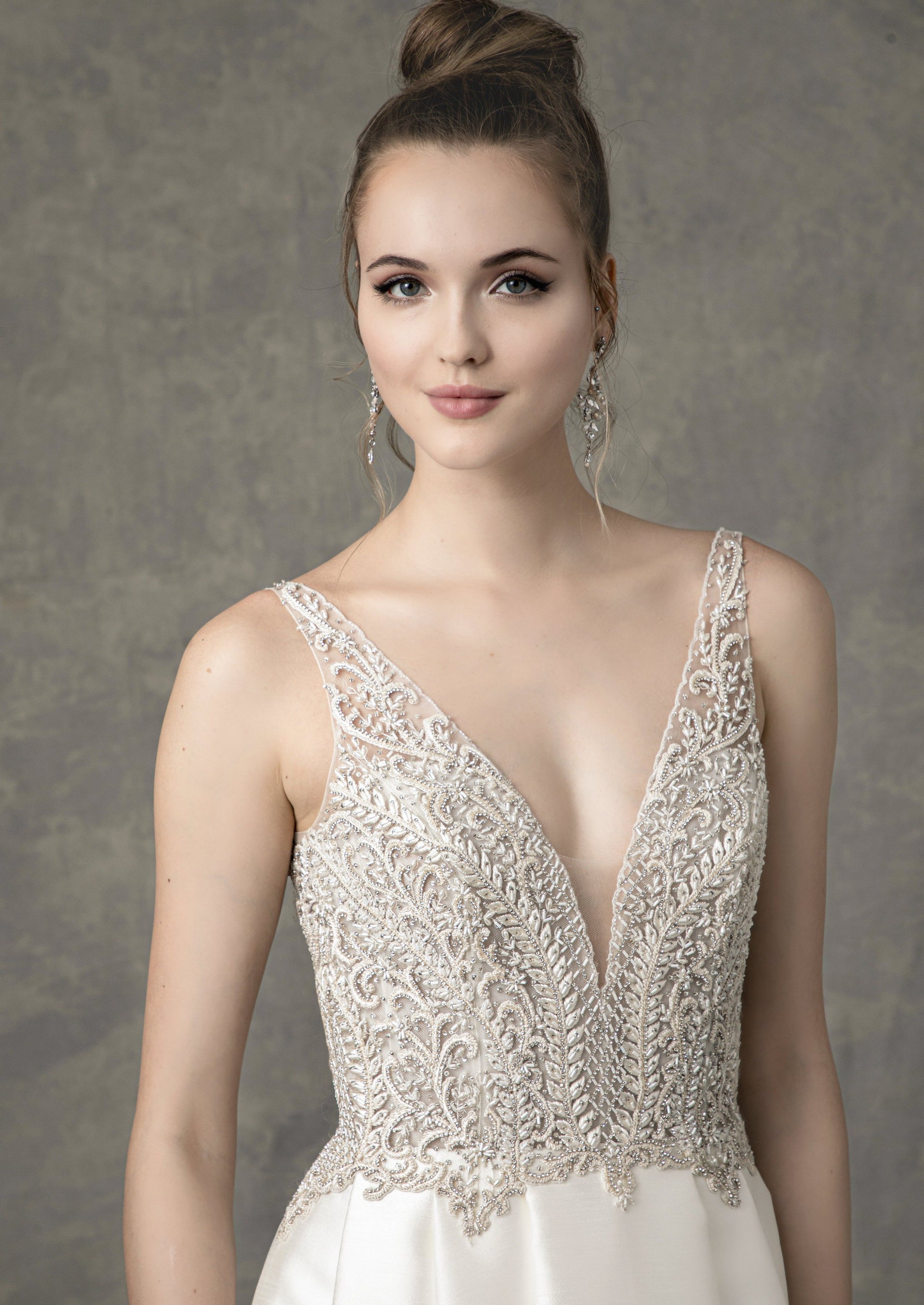 EF915 - Madison beaded wedding dress Enaura bridal