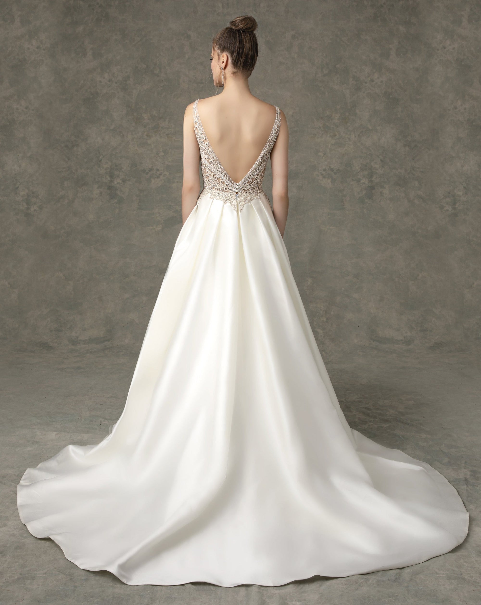EF915 - Madison beaded wedding dress Enaura bridal
