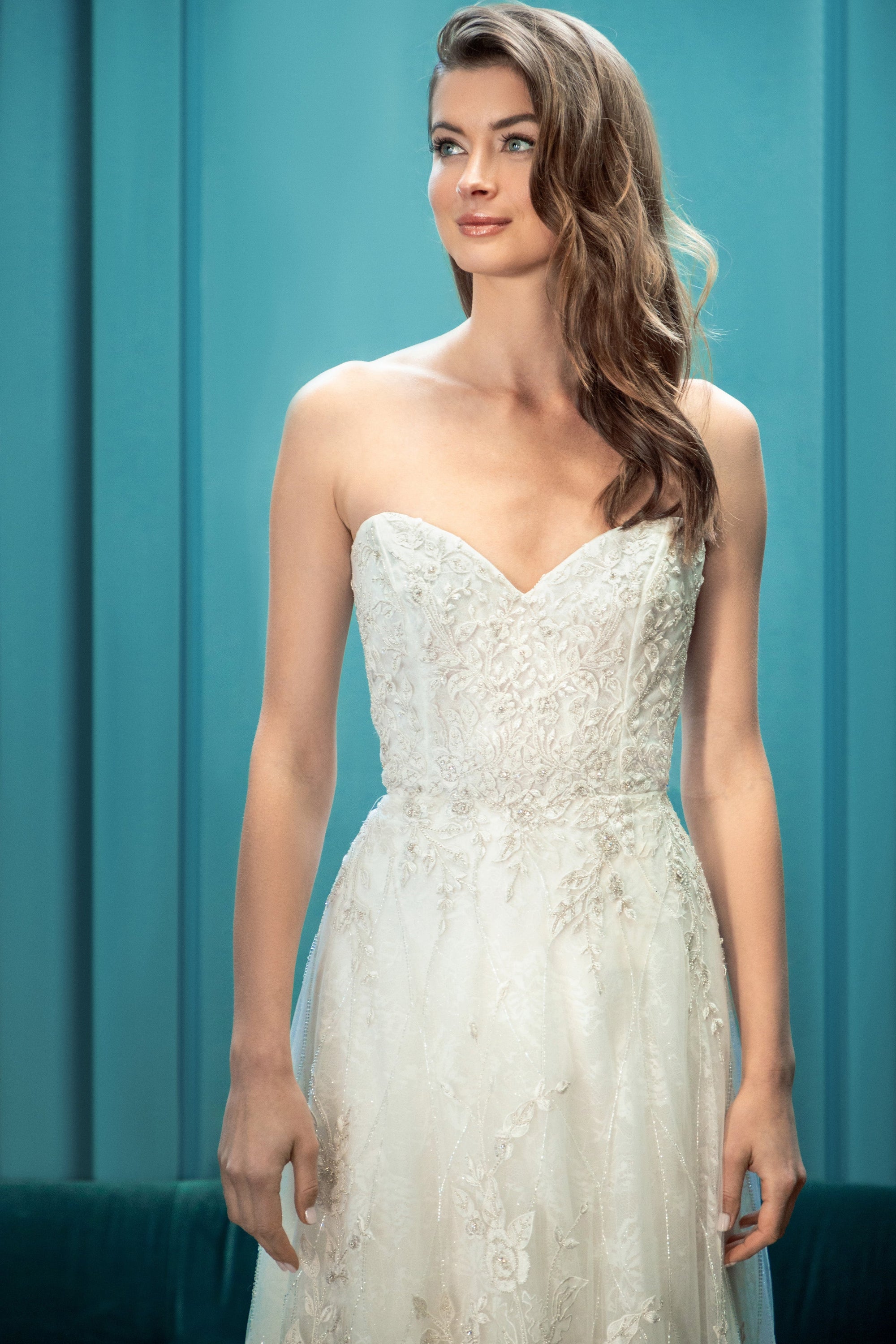 EF952 - Maxine (wholesale) beaded wedding dress Enaura bridal