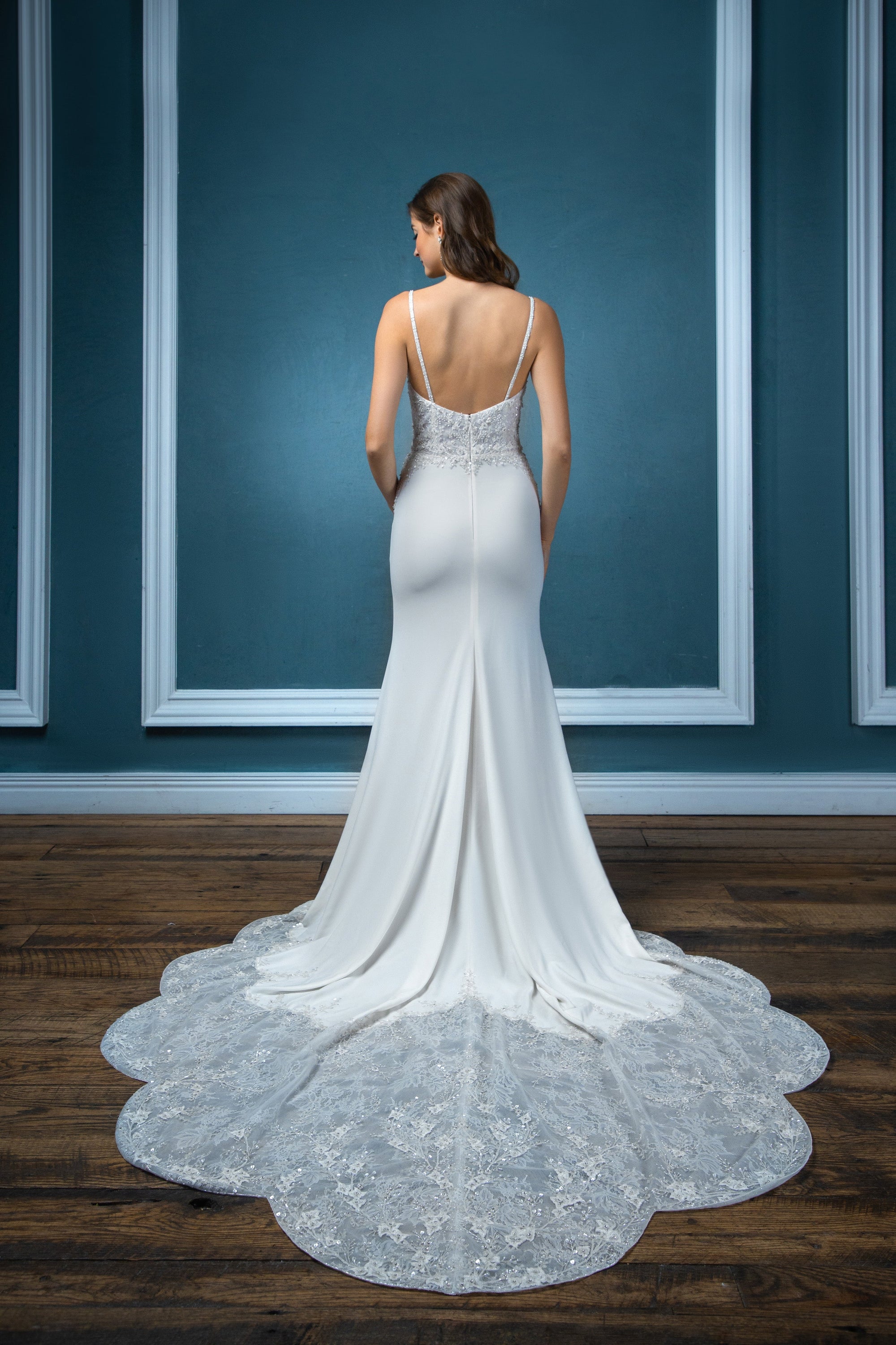 EF960 - Naomi (wholesale) beaded wedding dress Enaura bridal
