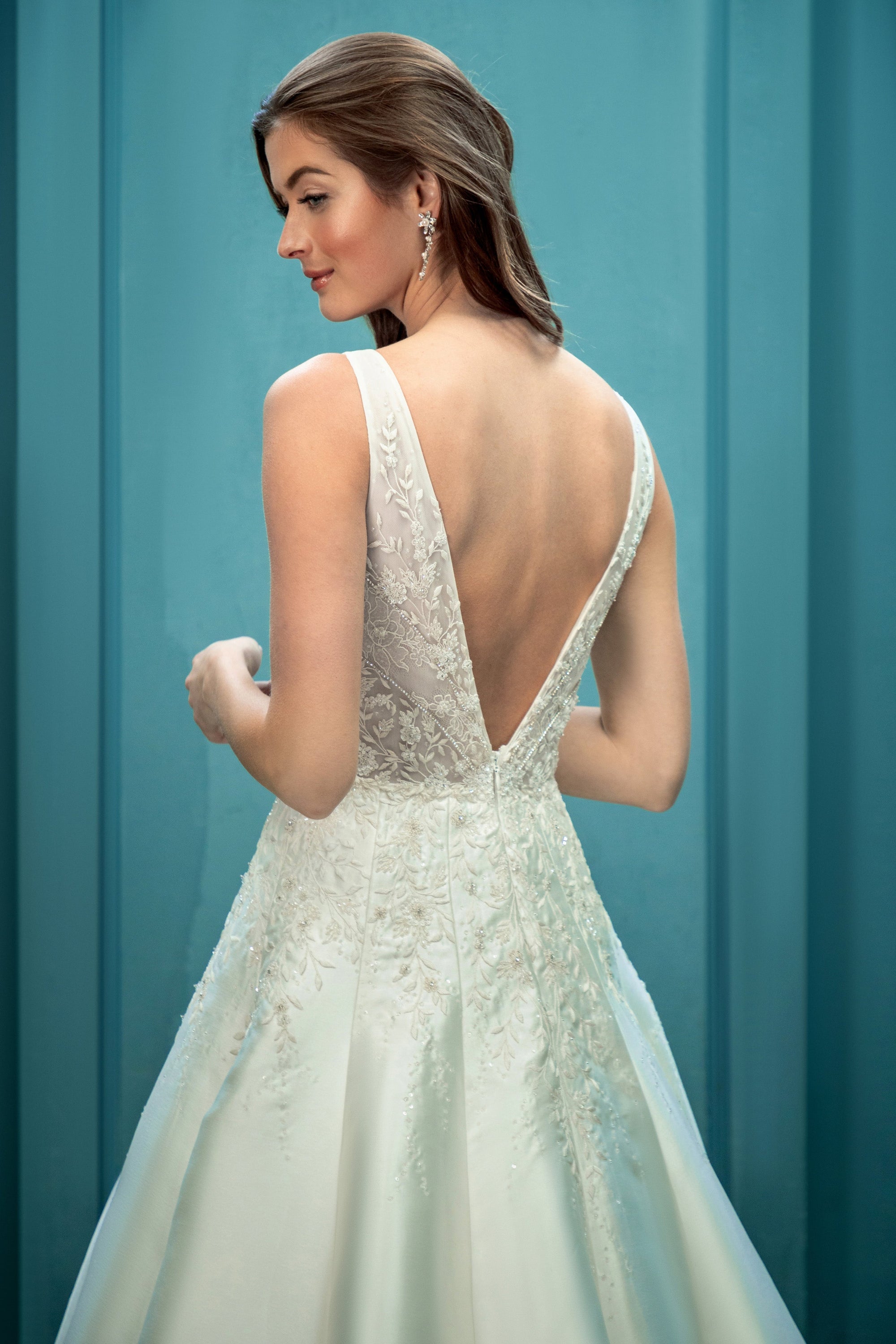 EF967- Kensie (wholesale) beaded wedding dress Enaura bridal