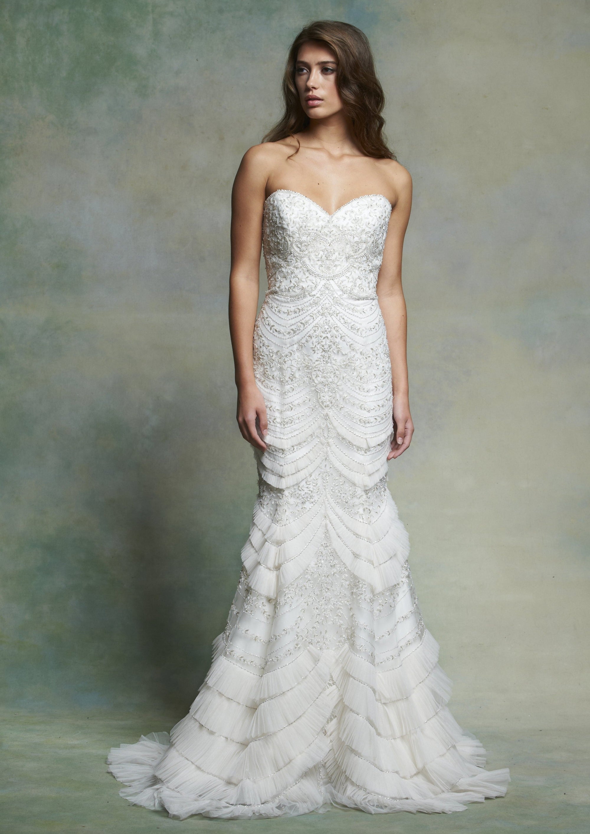 ES564 - Avery beaded wedding dress Enaura bridal
